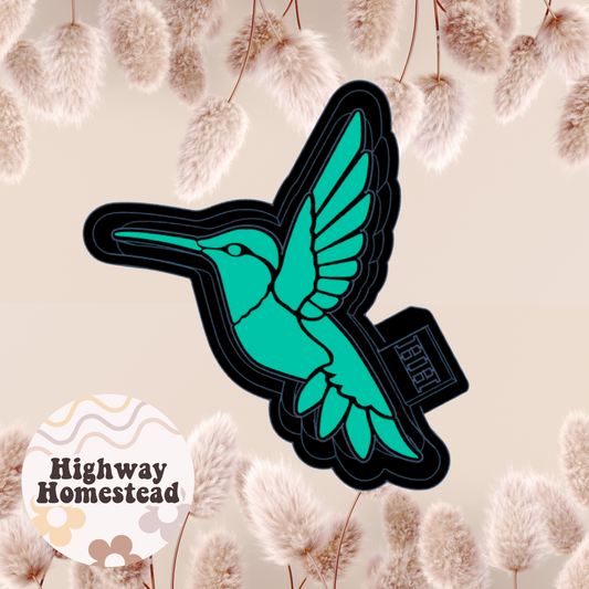 Hummingbird Freshie Mold