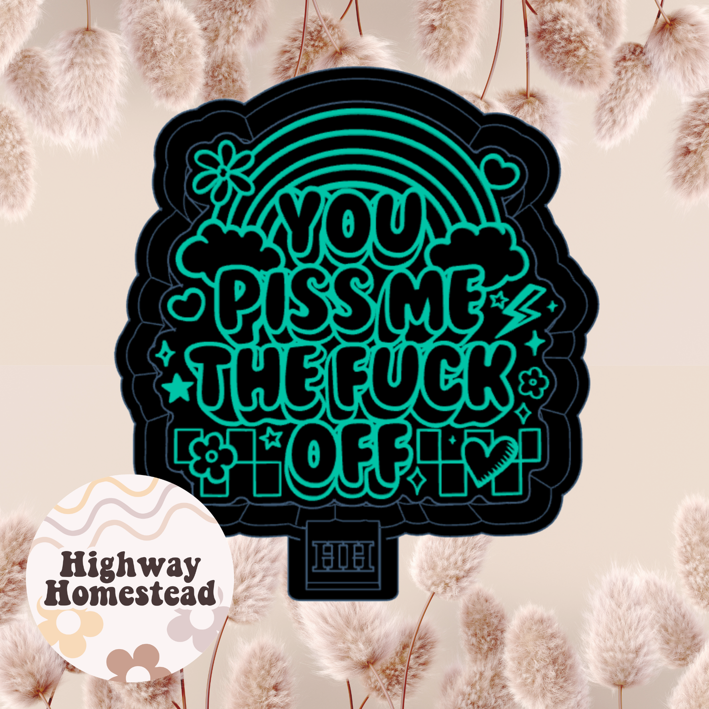 You Piss Me the Fuck Off Freshie Mold