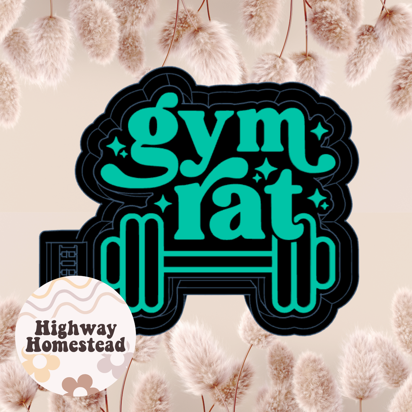 Gym Rat Freshie Mold