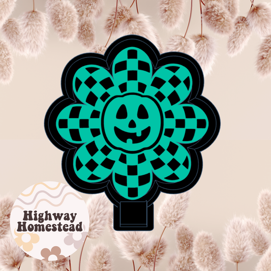 Pumpkin Flower Freshie Mold