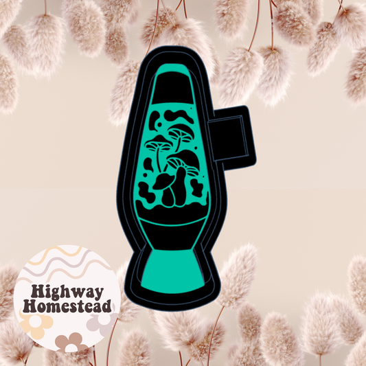 Mushroom Lava Lamp Freshie Mold