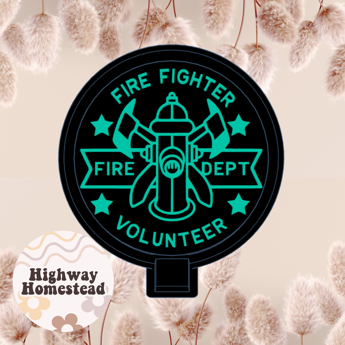 Volunteer Firefighter Freshie Mold