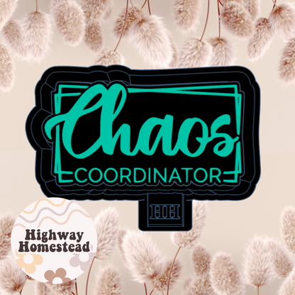 Chaos Coordinator Freshie Mold