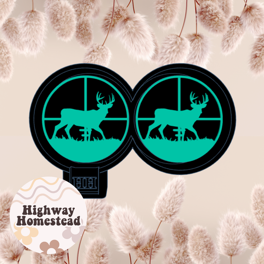 Deer Hunting Vent Clips Freshie Mold