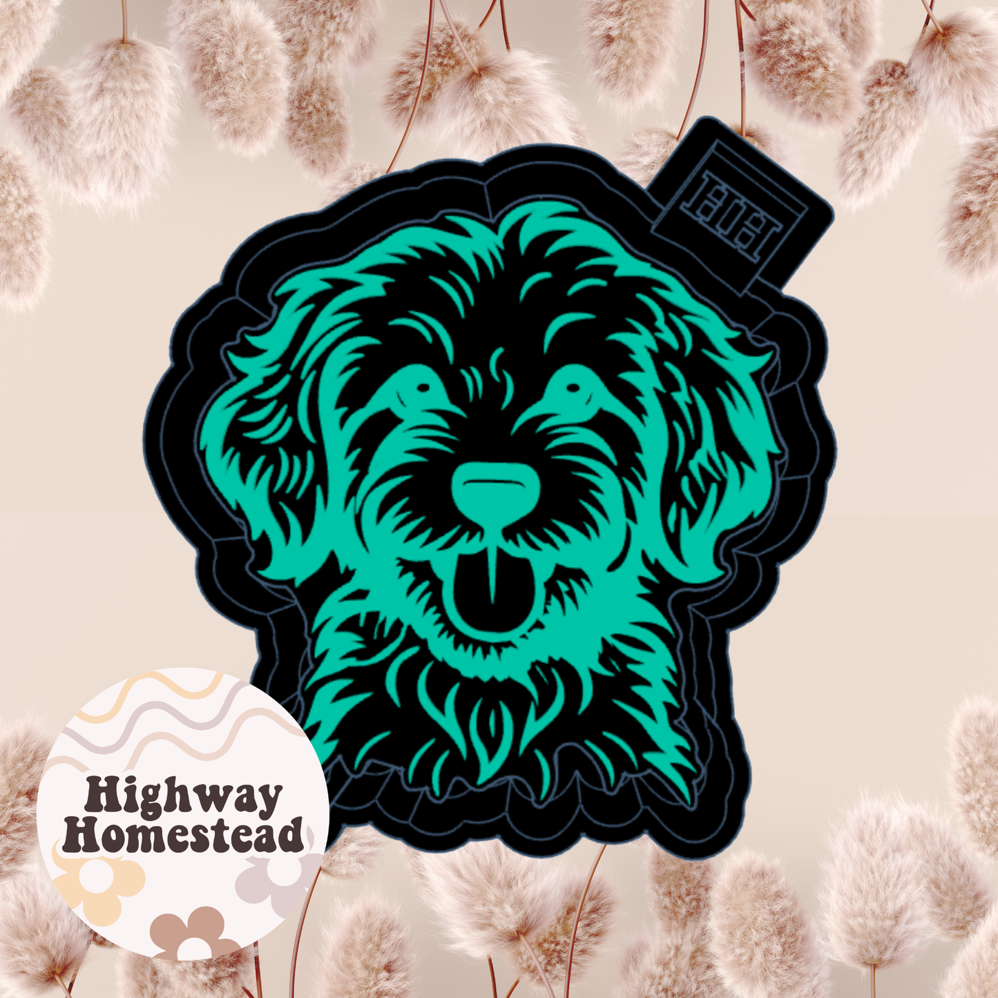 Goldendoodle Freshie Mold