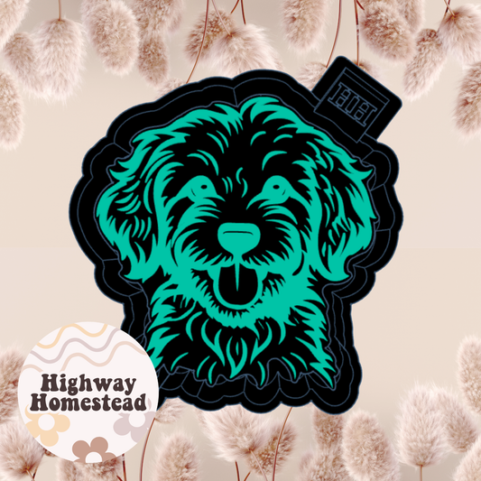 Goldendoodle Freshie Mold