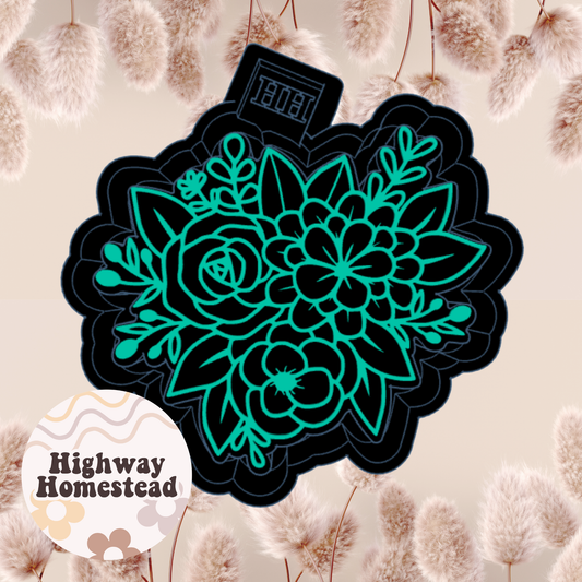 Flowers Freshie Mold