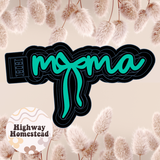 Mama with Bow Freshie Mold