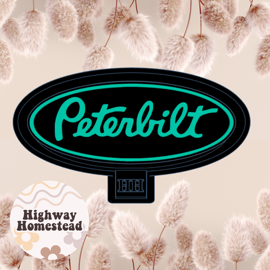 Peterbilt Oval Freshie Mold