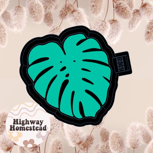 Tropical Leaf Freshie Mold
