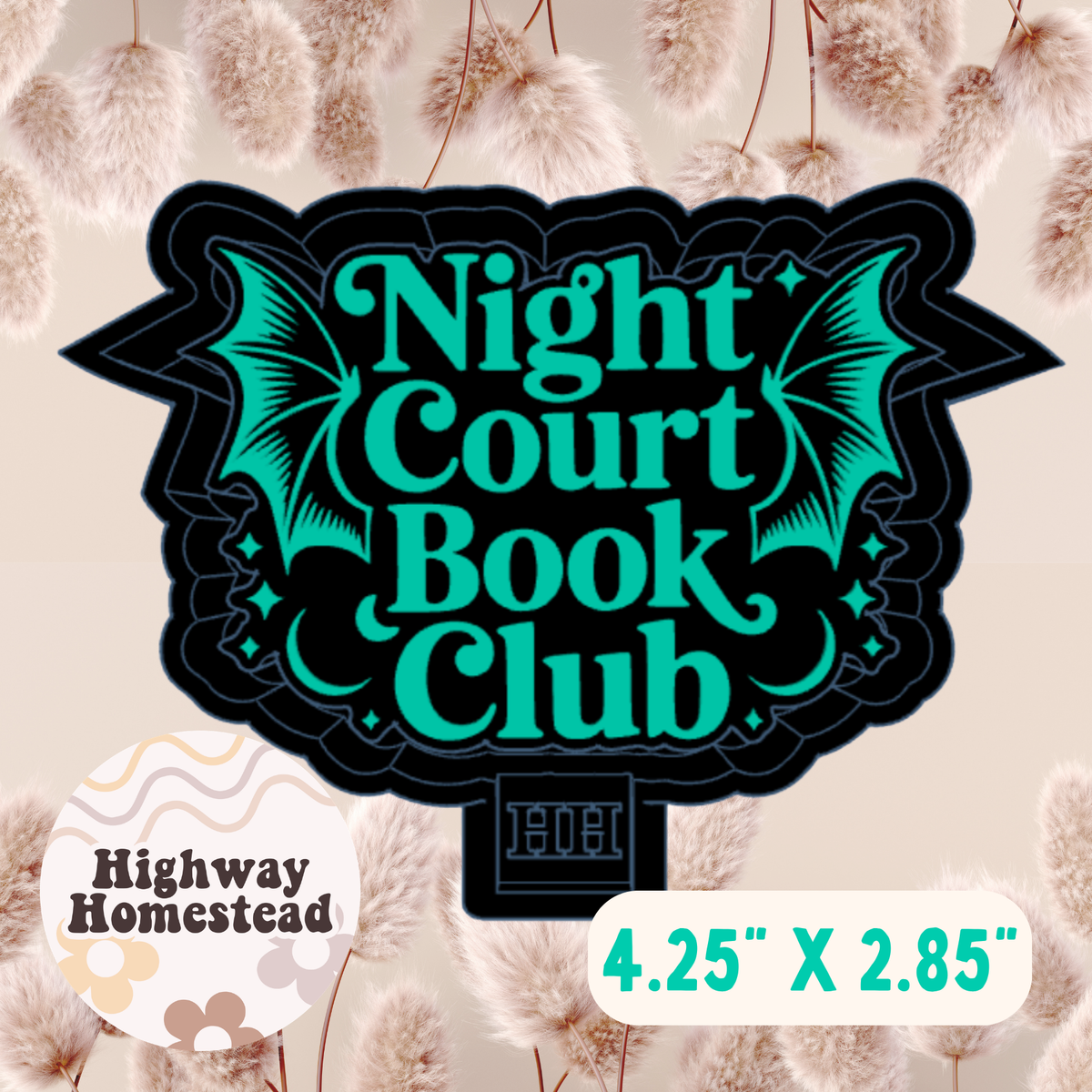 Night Court Book Club Freshie Mold