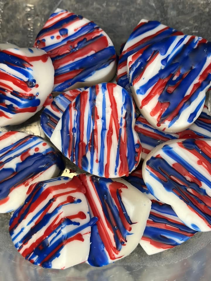 Patriotic Hearts Wax Melts