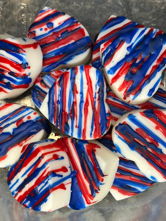 Patriotic Hearts Wax Melts