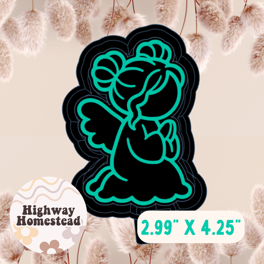 Praying Angel Freshie Mold