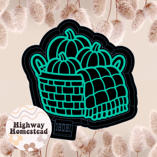 Pumpkin Blanket Basket Freshie Mold