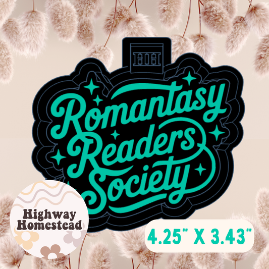 Romantasy Readers Society Freshie Mold