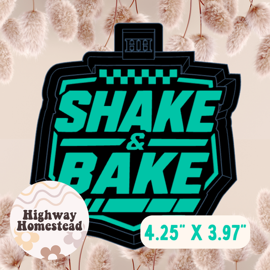 Shake and Bake Freshie Mold