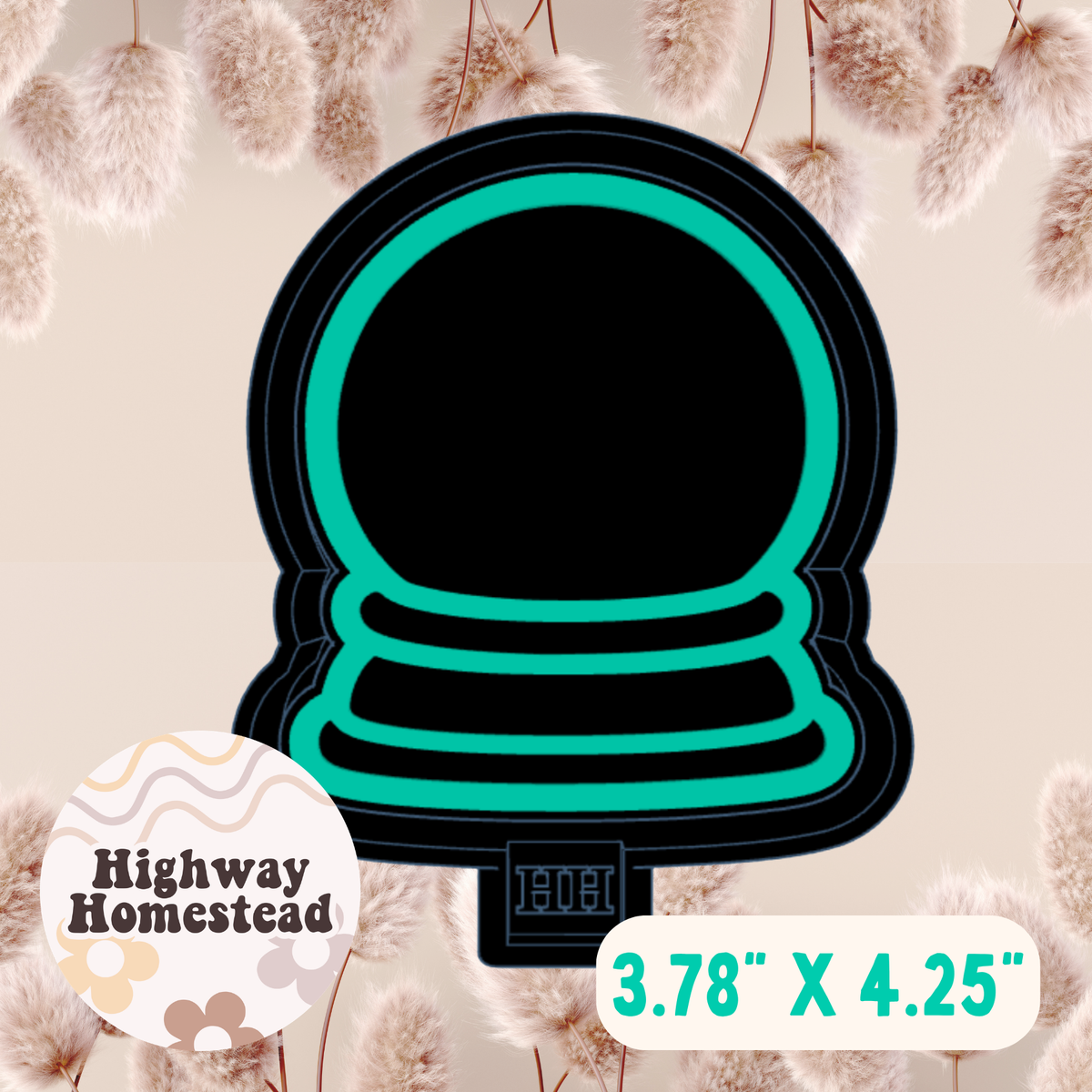 Snowglobe Freshie Mold