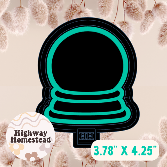 Snowglobe Freshie Mold