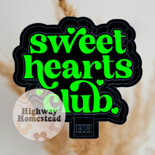 Sweet Hearts Club Freshie Mold