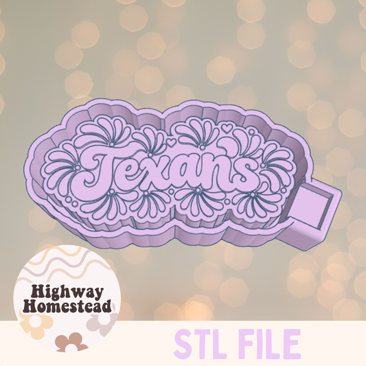 Texans Talavera Freshie Mold STL File