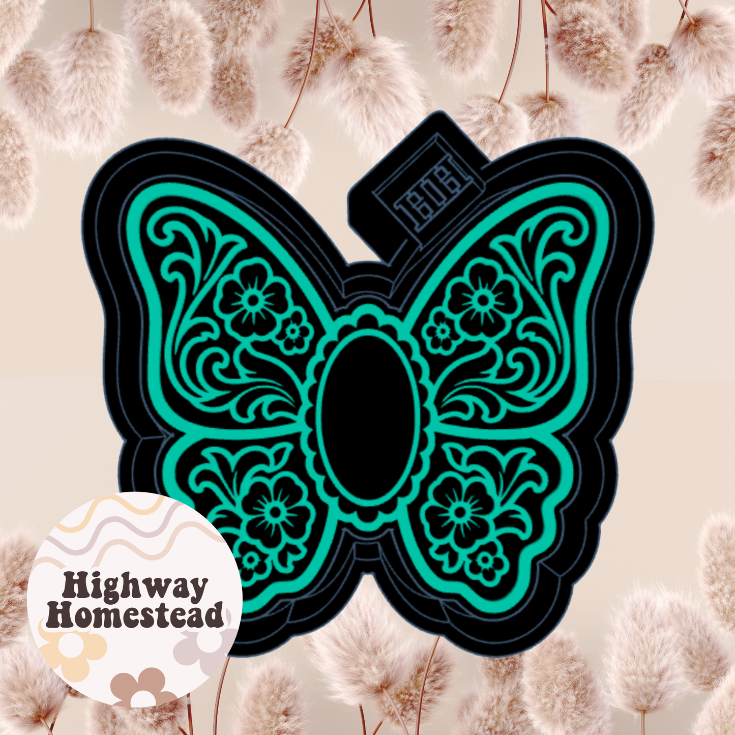 Tooled Butterfly Freshie Mold