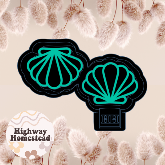 Sea Shell Vent Clips Freshie Mold