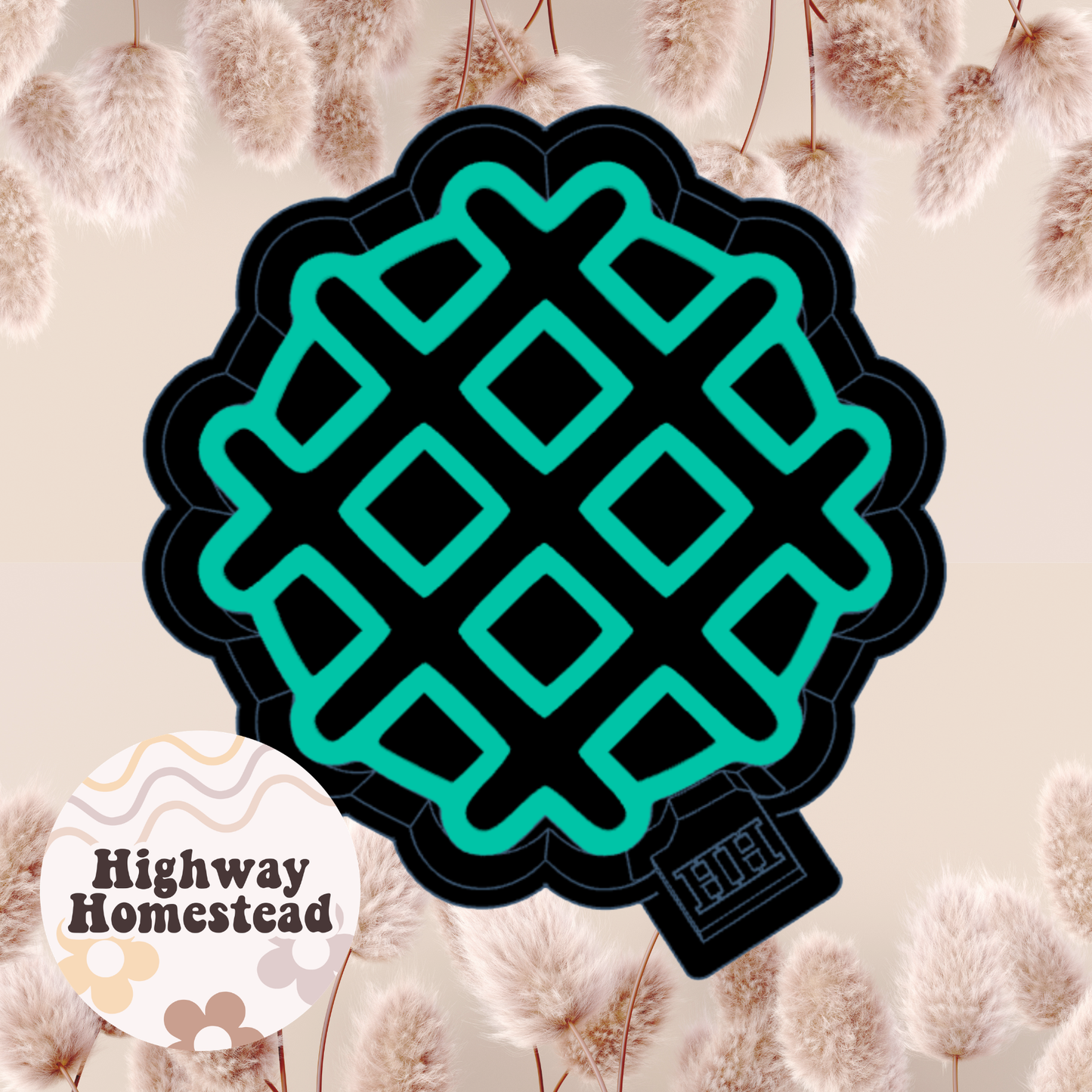Waffle Freshie Mold
