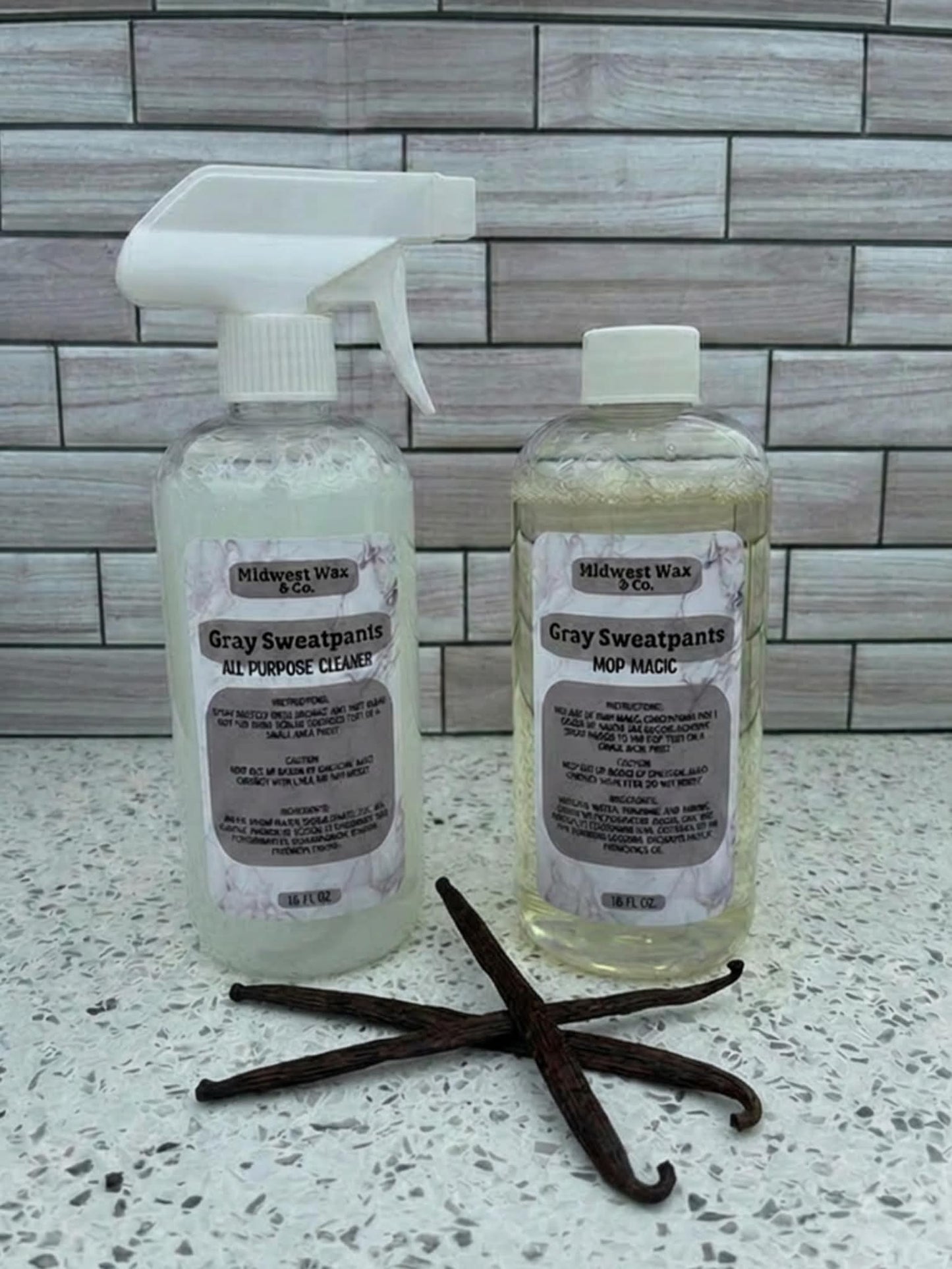 Gray Sweatpants All Purpose Cleaner & Mop Magic 16oz